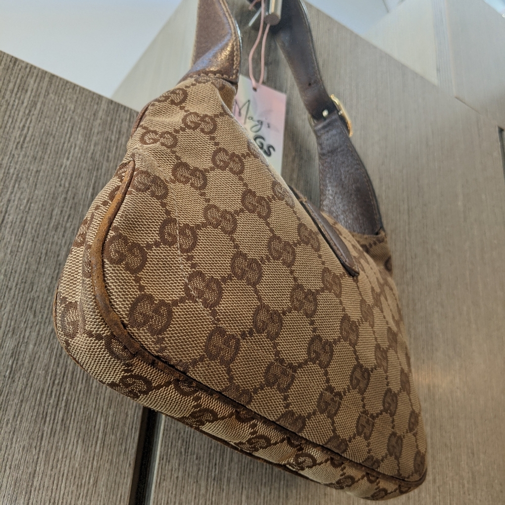 Gucci: Mini Jackie Piston 1961 Monogram Hobo Bag (RARE) - Picture 9 of 16